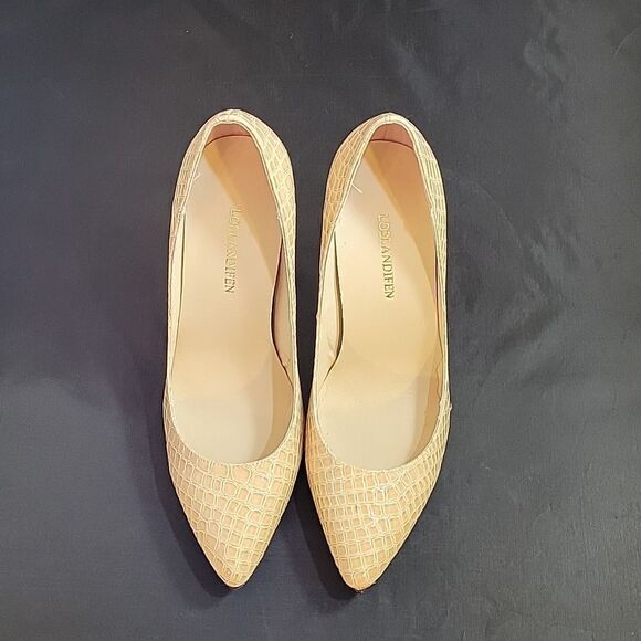 BRAND NEW LOSLANDIFEN FAUX CROCODILE OFFICE LADIES POINTED TOE HIGH HEEL SHOE - Picture 2 of 12